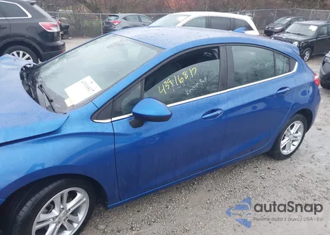 2018 Chevrolet Cruze Lt Auto z USA, uszkodzony, nr VIN 3G1BE6SM3JS654538